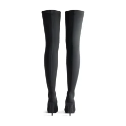 Women's Knife 110mm Over-the-knee Boot in Black