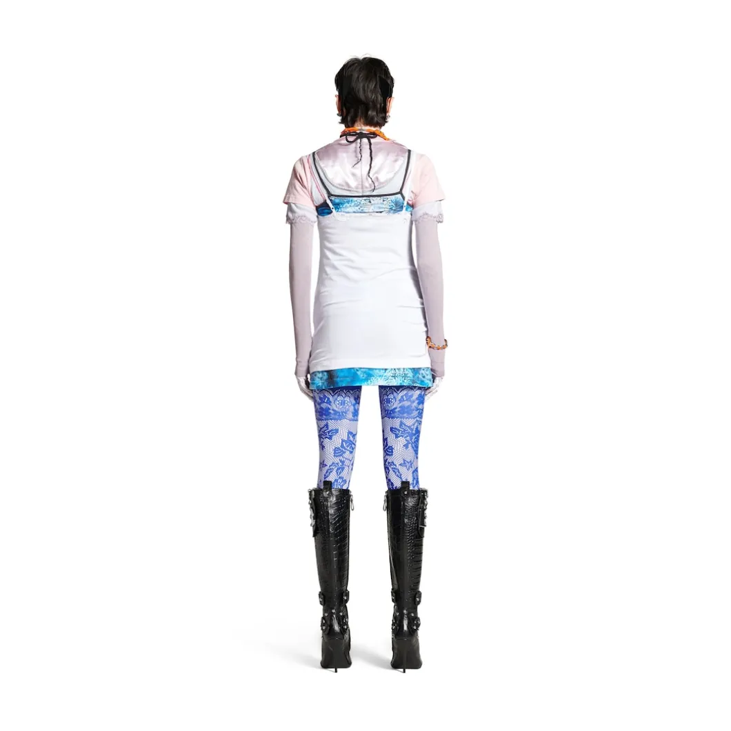 Women's Layered Dress in Multicolored