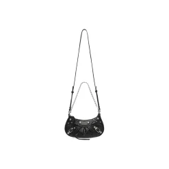 Women's Le Cagole Mini Bag With Chain in Black