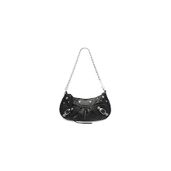 Women's Le Cagole Mini Bag With Chain in Black