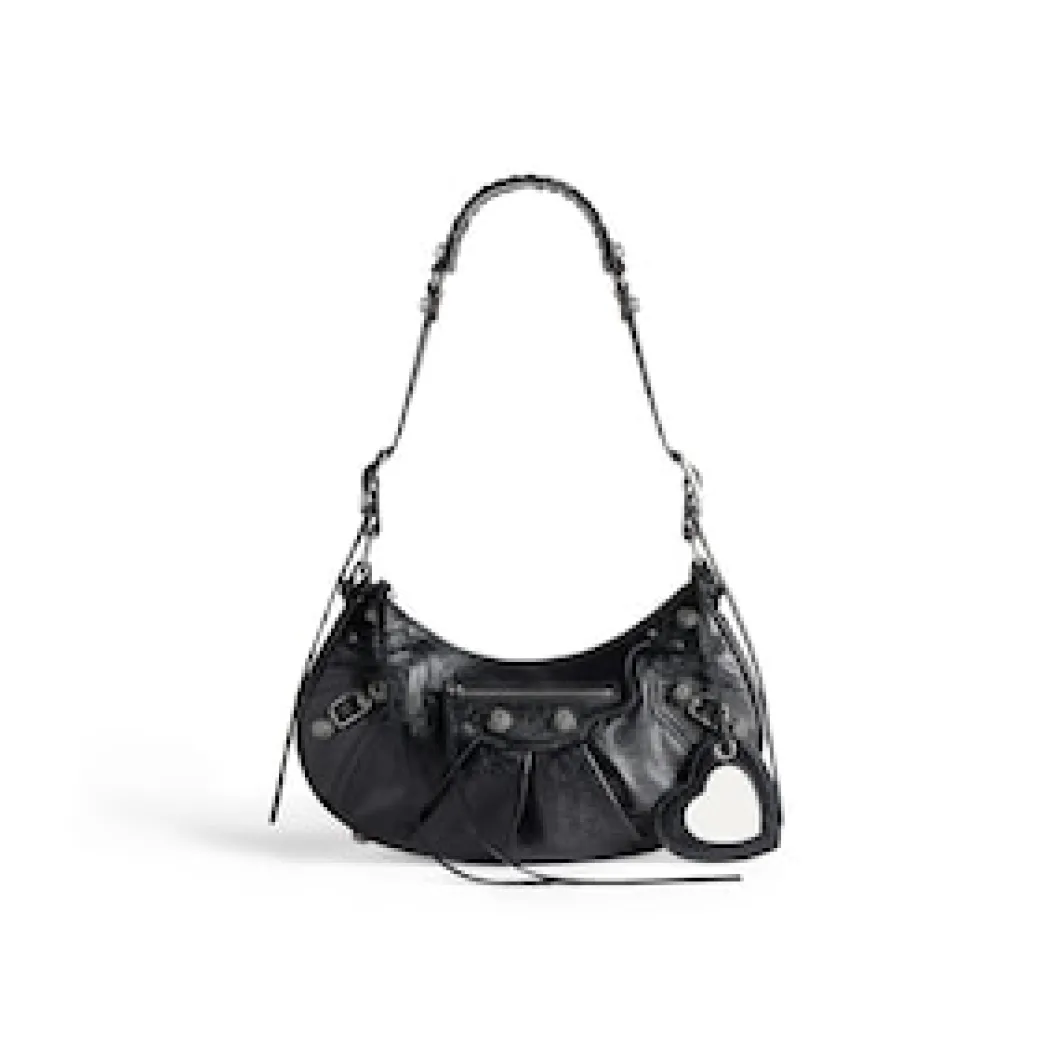 Women's Le Cagole Mini Bag With Chain in Black