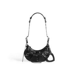 Women's Le Cagole Xs Shoulder Bag in Black