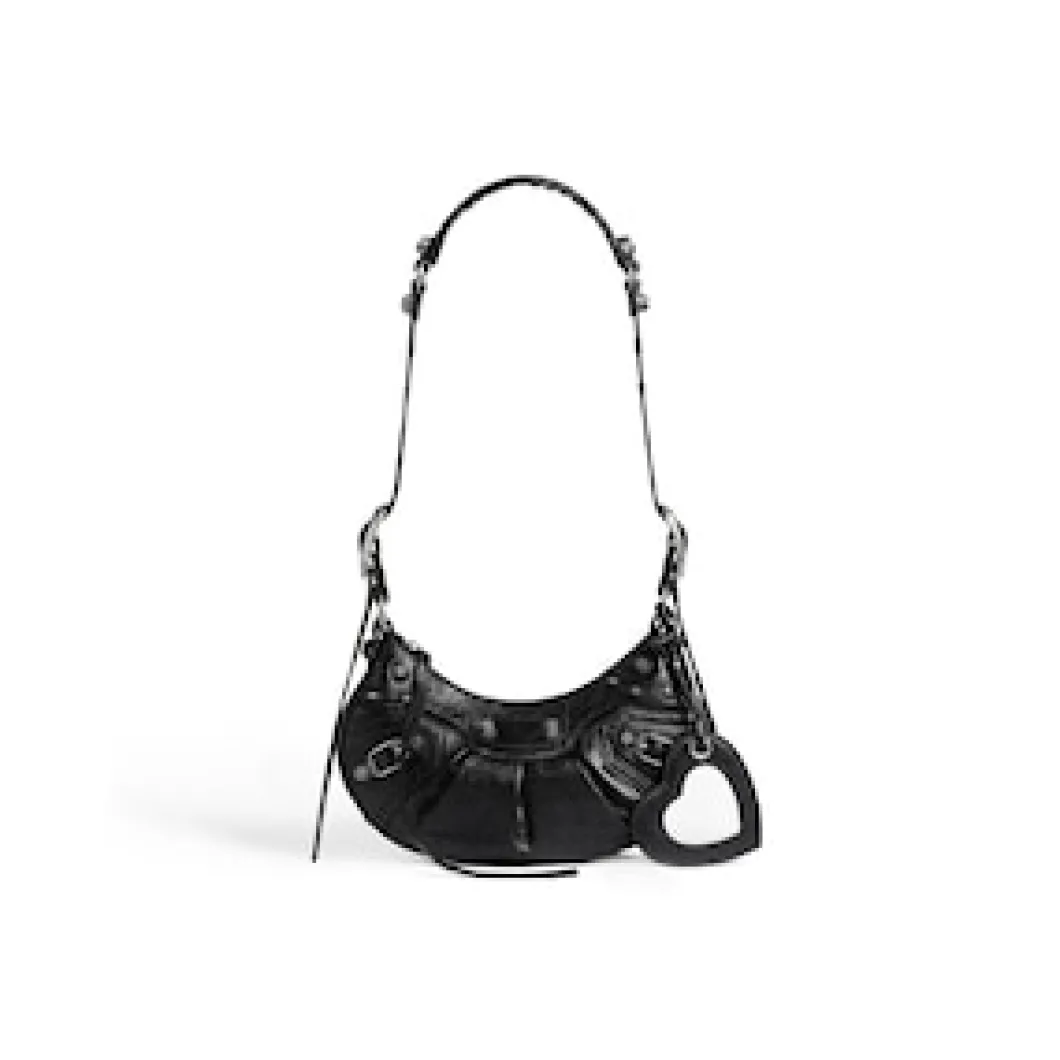 Women's Le Cagole Xs Shoulder Bag in Black