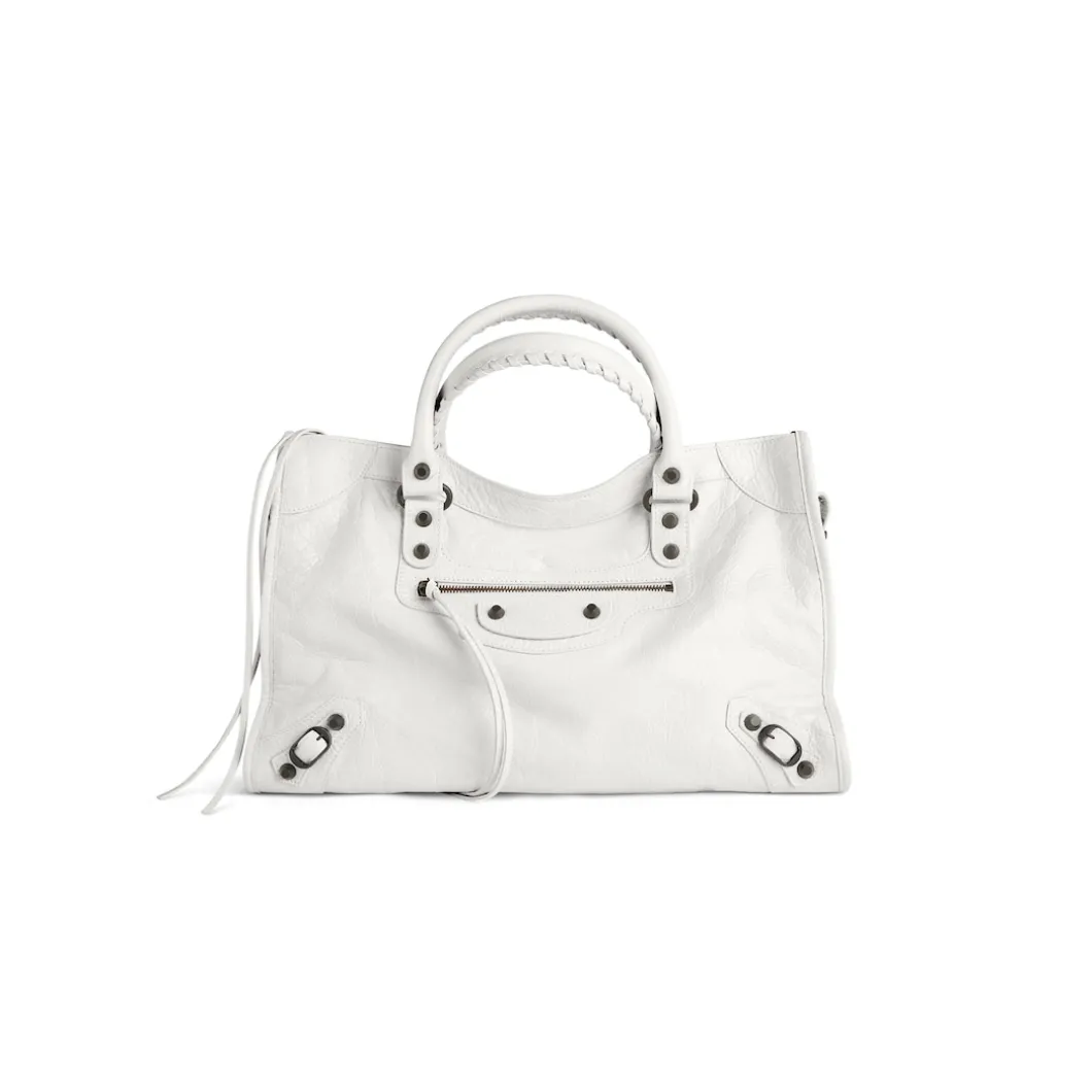Women's Le City Medium Bag in Optic White