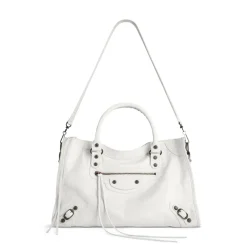 Women's Le City Medium Bag in Optic White