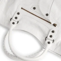 Women's Le City Medium Bag in Optic White