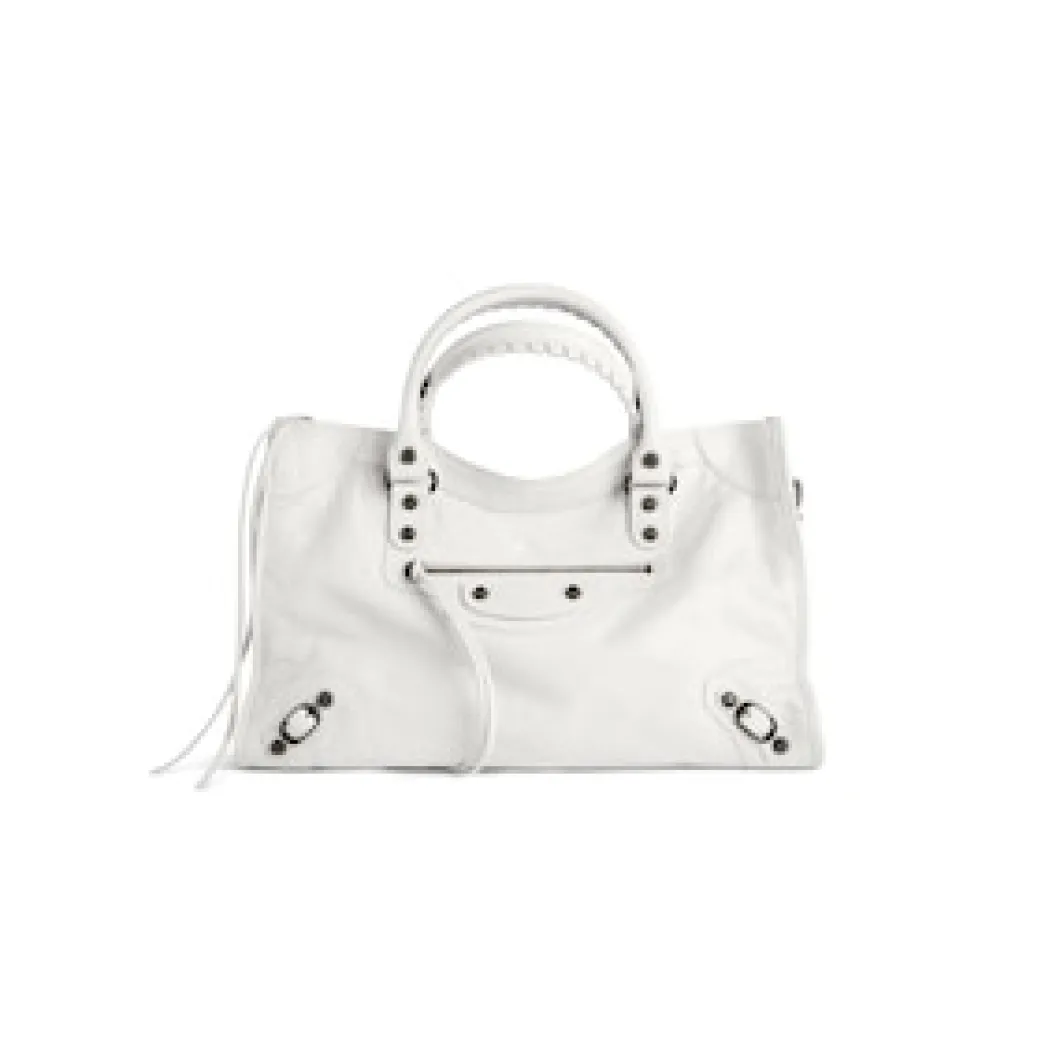 Women's Le City Medium Bag in Optic White