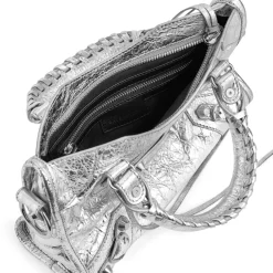 Women's Le City Mini Bag in Silver