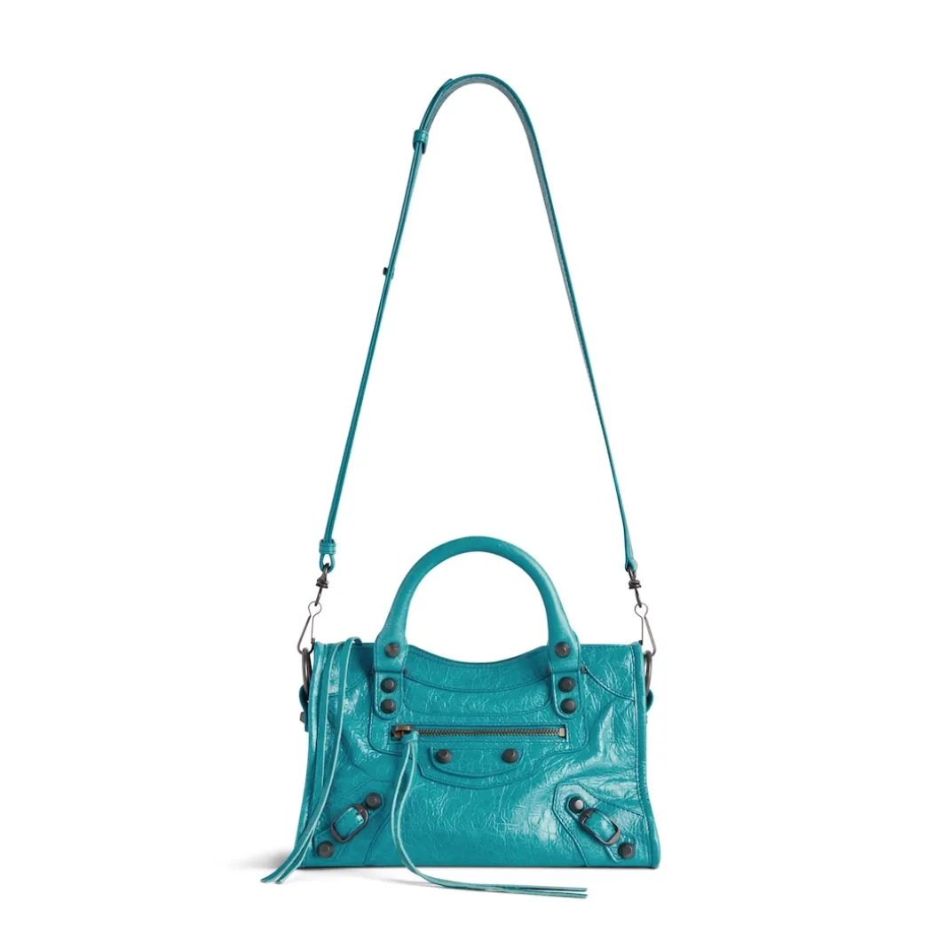 Women's Le City Mini Bag in Turquoise