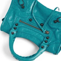 Women's Le City Mini Bag in Turquoise