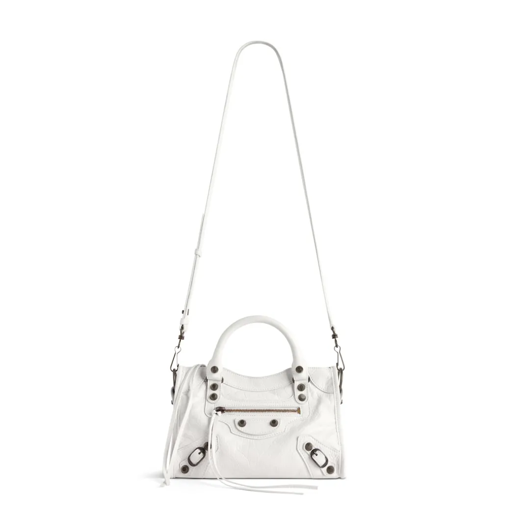 Women's Le City Mini Bag in Optic White