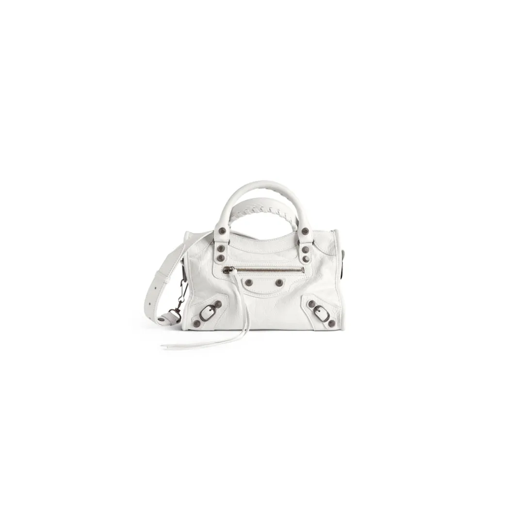 Women's Le City Mini Bag in Optic White