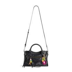Women's Le City Mini Bag With Charms in Black