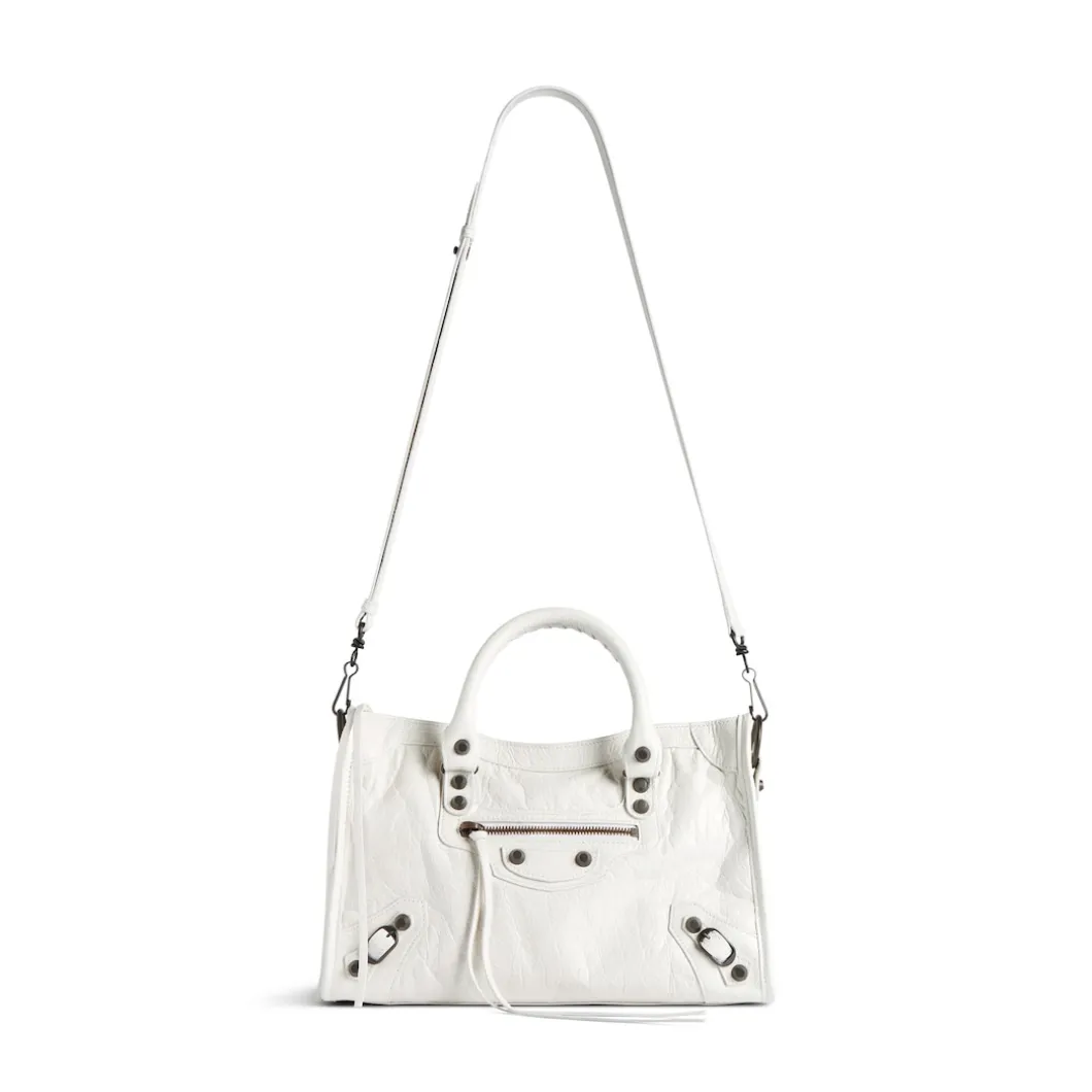Women's Le City Small Bag in White