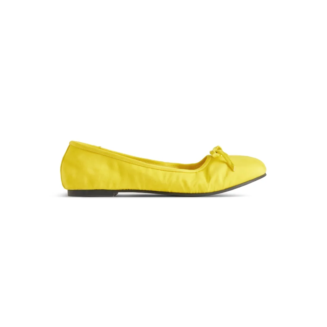 Women's Leopold Ballerina in Yellow