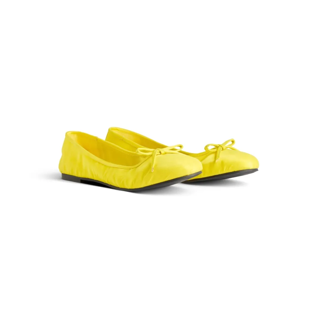 Women's Leopold Ballerina in Yellow