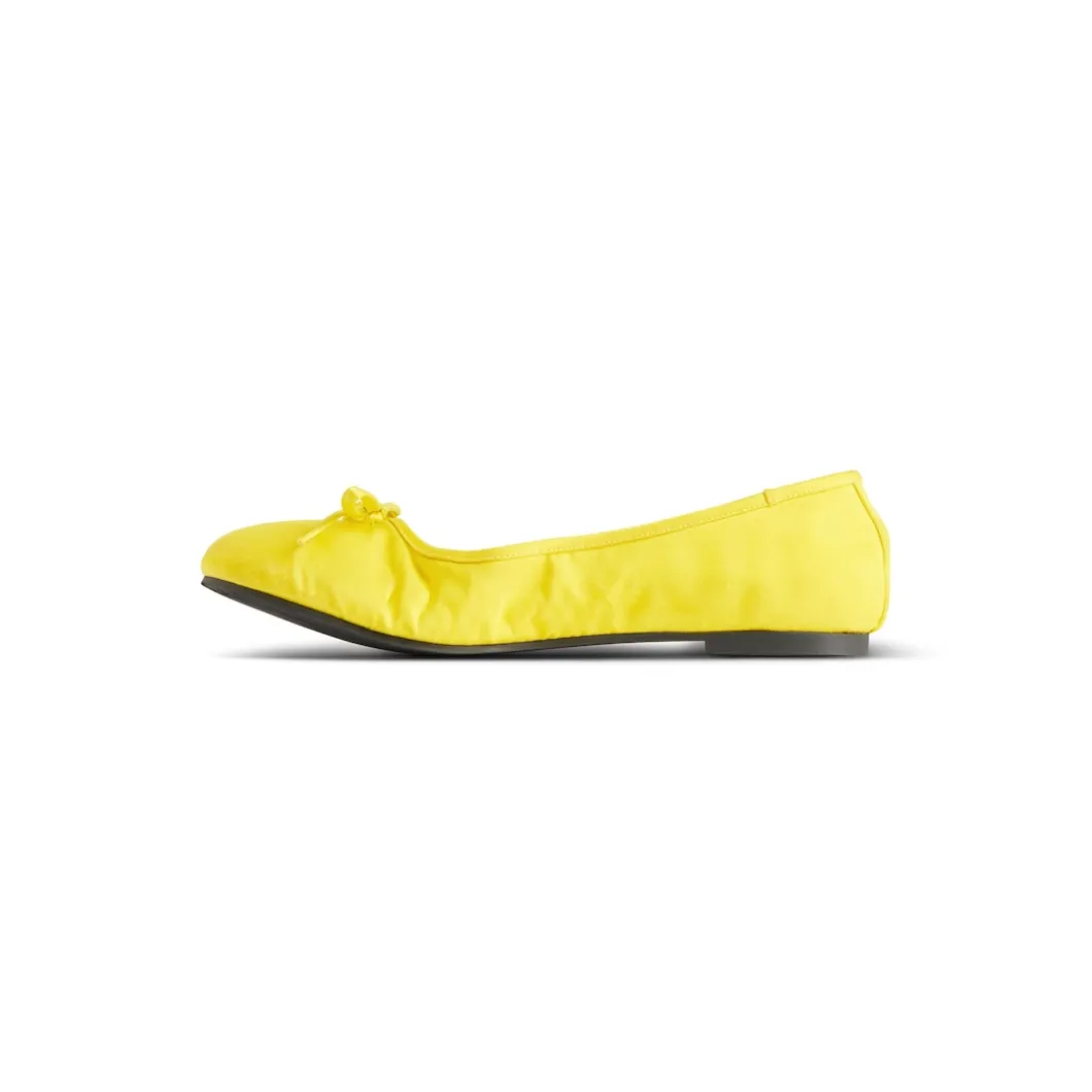 Women's Leopold Ballerina in Yellow