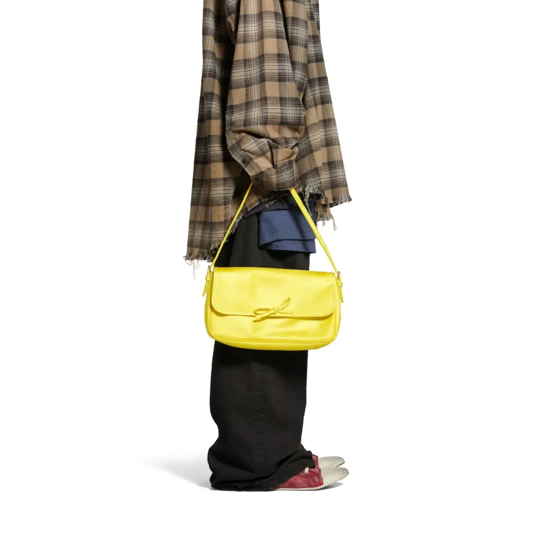 Women's Leopolda Pochette in Yellow