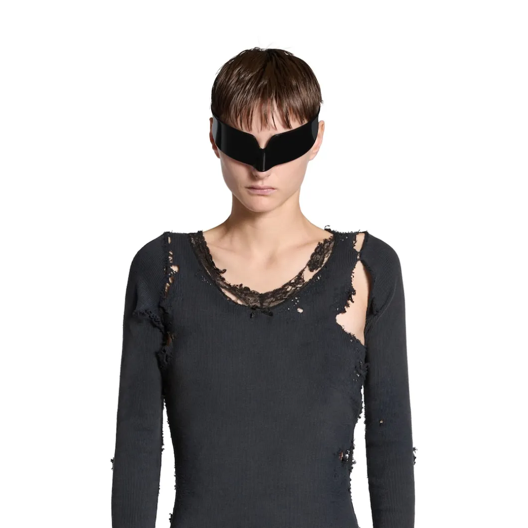 Women's Lingerie Maxi Dress in Black