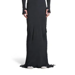 Women's Lingerie Maxi Dress in Black