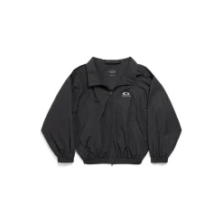 Women's Loop Sports Icon Off Shoulder Jacket in Black