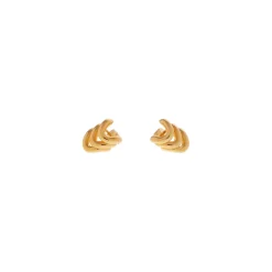 Women's Loop Trio Earrings in Gold