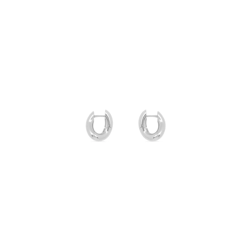 Women's Loop Xxs Earrings in Silver