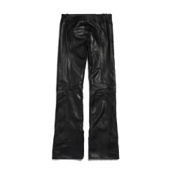 Women's Low Waist Biker Pants in Black