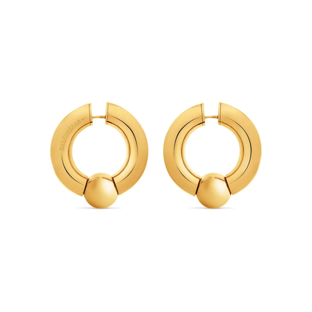 Women's Mega Earrings in Gold