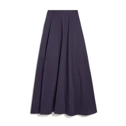 Women's Midi Skirt  in Dark Navy