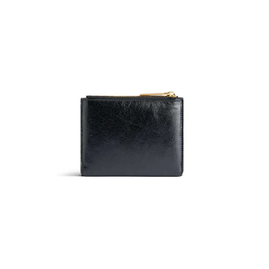Women's Monaco Bifold Wallet in Black