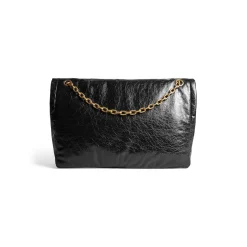 Women's Monaco Large Chain Bag in Black