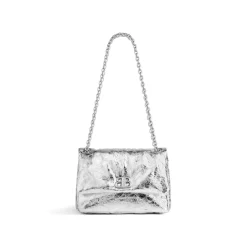 Women's Monaco Mini Bag Metallized  in Silver