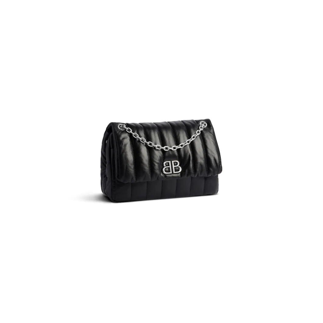 Women's Monaco Mini Bag Quilted in Black