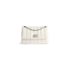 Women's Monaco Mini Bag Quilted  in White