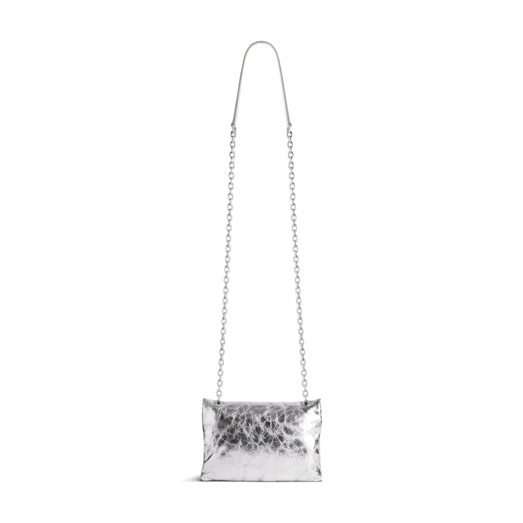 Women's Monaco Nano Bag Metallized in Silver