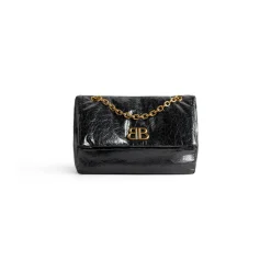 Women's Monaco Small Chain Bag in Black