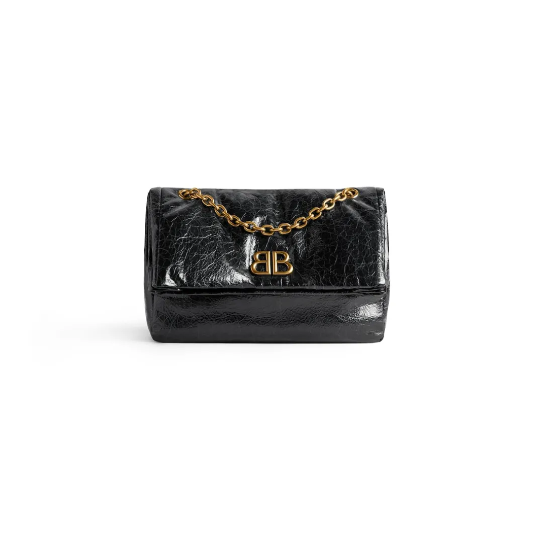 Women's Monaco Small Chain Bag in Black