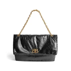 Women's Monaco Small Chain Bag in Black