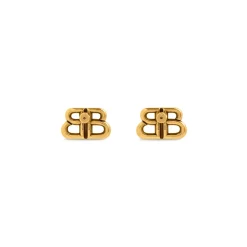 Women's Monaco Stud S Earrings in Antique Gold