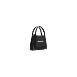 Women's Navy Xs Cabas in Black