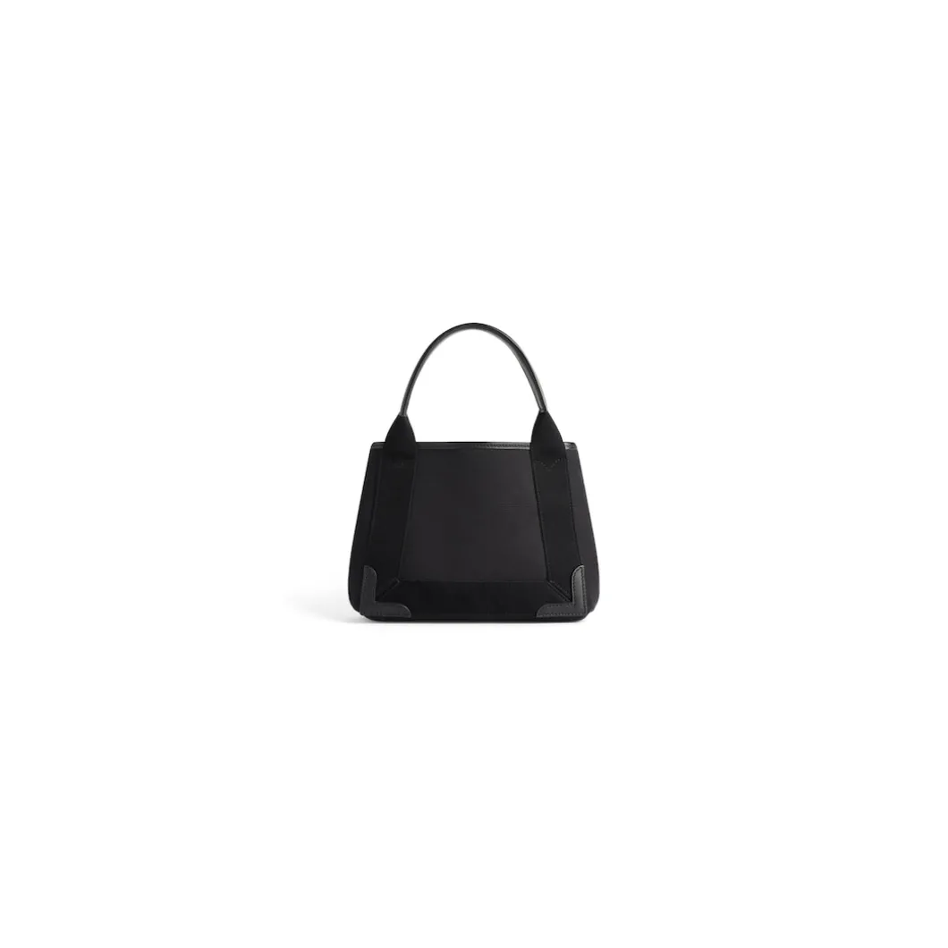 Women's Navy Xs Cabas in Black