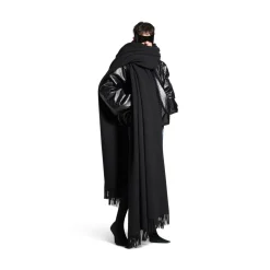 Women's Oversized Scarf  in Black