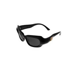 Women's Palazzo Rectangle Sunglasses in Black