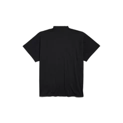 Women's Paris Strass T-shirt Oversized in Black