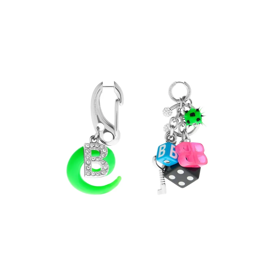 Women's Pigalle Collector Earring in Silver/multicolor