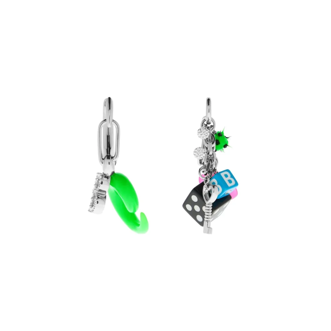 Women's Pigalle Collector Earring in Silver/multicolor