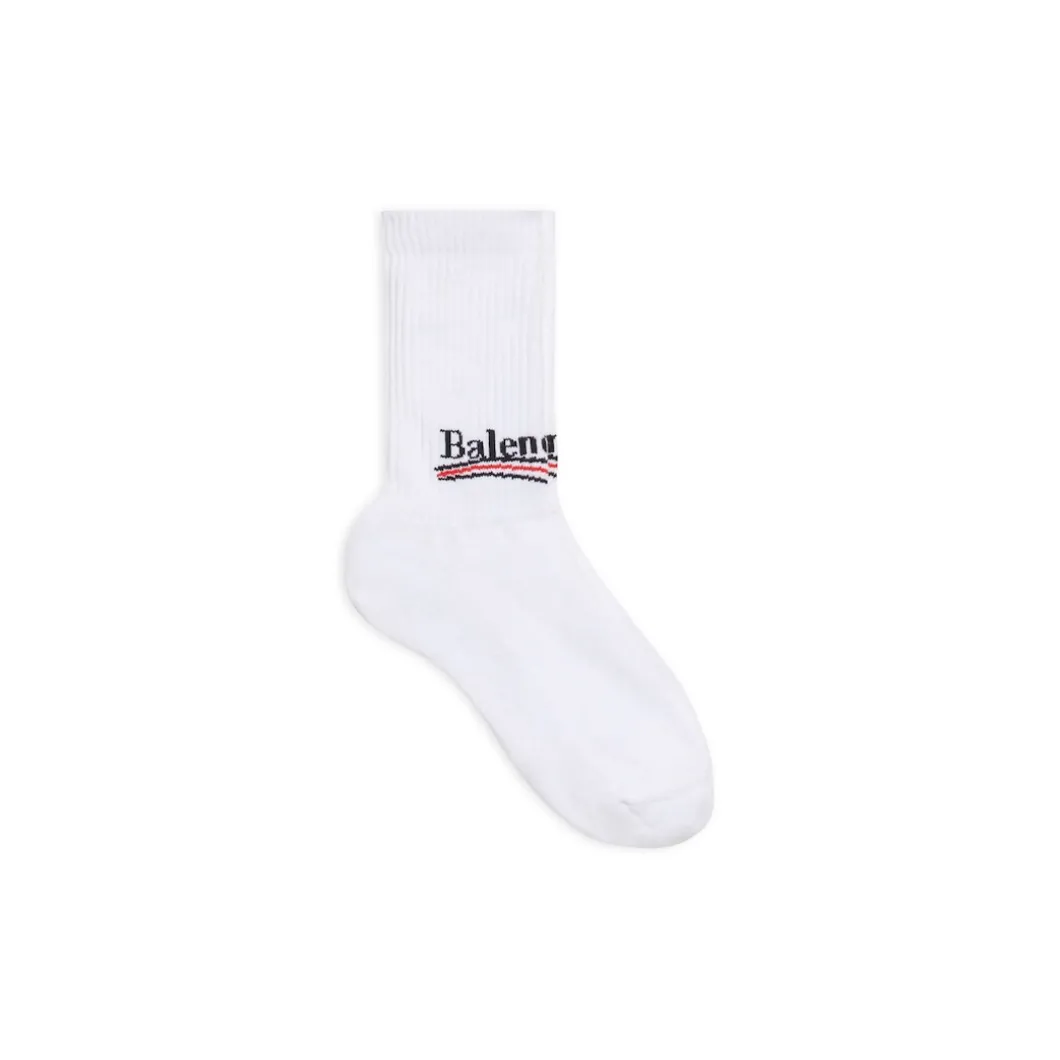 Women's Political Campaign Socks in White