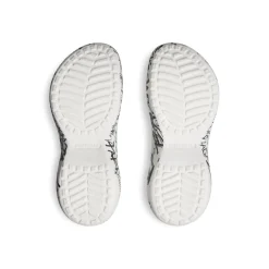 Women's Pool Crocs™ Graffiti Slide Sandal  in White/black