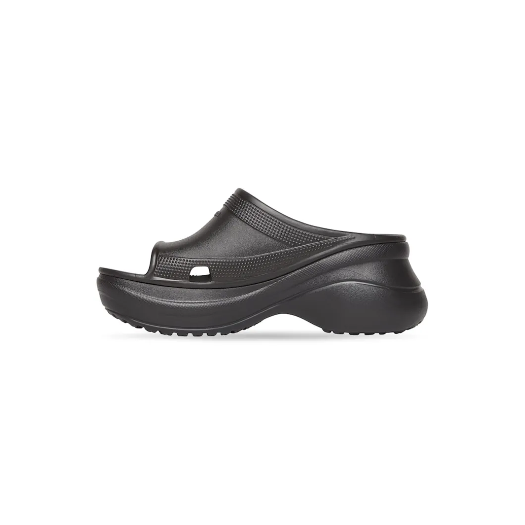Women's Pool Crocs™ Slide Sandal in Black